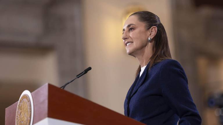 La Presidenta Claudia Sheinbaum Pardo señaló que es la Fiscalía General de la República la que debe informar sobre el proceso de María Amparo Casar.