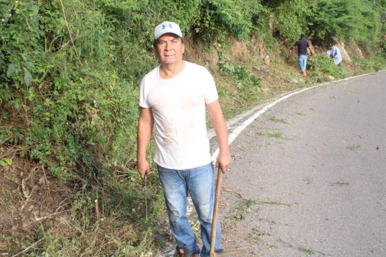 Josué Leonel afirma que servir a Cacalotán es la herencia de sus padres que corre por sus venas