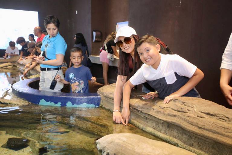 Hijos de trabajadores de Noroeste celebran el Día del Niño con una ‘exploración’ en el Gran Acuario de Mazatlán