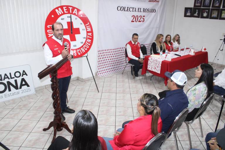 Yo no concibo un Sinaloa sin el servicio prehospitalario de Cruz Roja: delegado