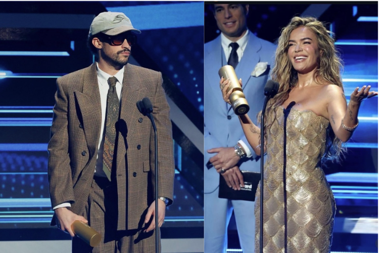 Arrasan Bad Bunny y Karol G en los Premios Billboard de La Música Latina 2025