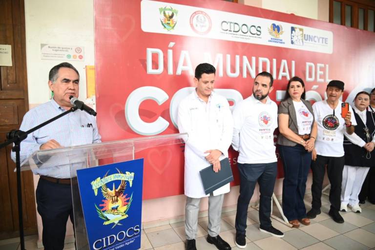 Encabeza el Rector Jesús Madueña la Jornada Médica de Cardiología en el CIDOCS y refrenda el compromiso de la UAS con la salud de los sinaloenses