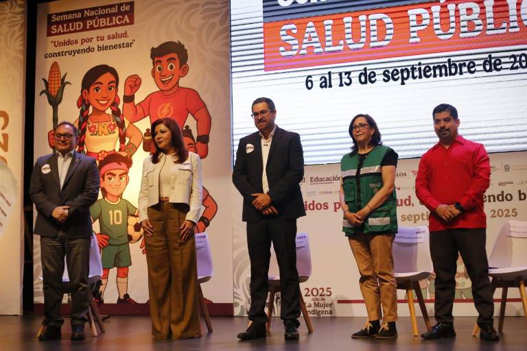 Arranca en Sinaloa Semana Nacional de Salud Pública 2025