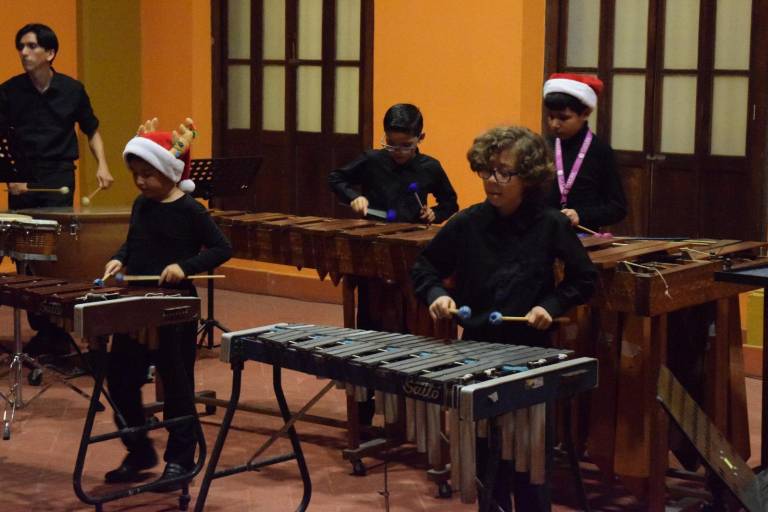 Navidades con ritmos, magia y marimbas