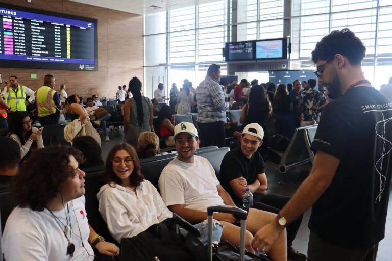 Ingresan a México 39.4 millones de visitantes internacionales de enero a mayo de 2025, 14.2% más que en 2024