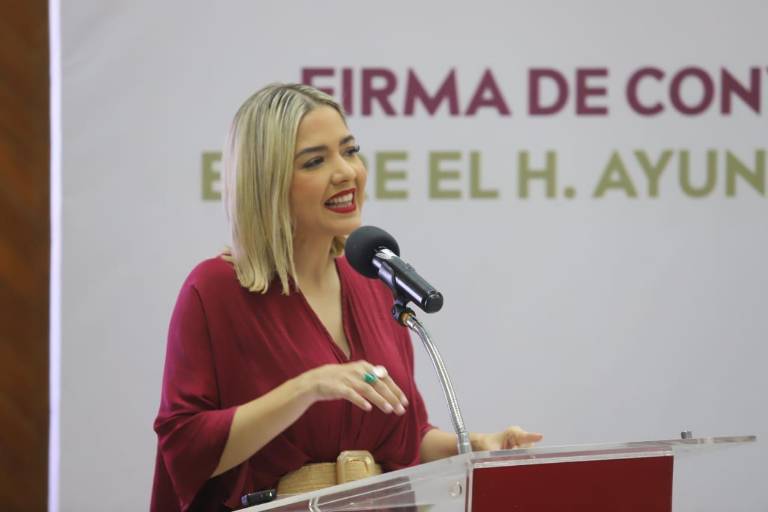 Ampliación de avenida Delfín hasta Cerritos sería obra extraordinaria: Alcaldesa de Mazatlán