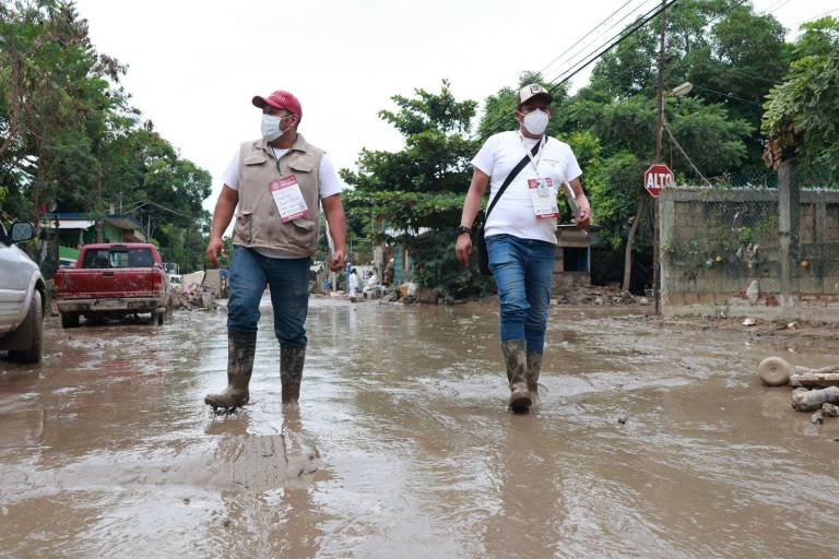 Van 70 muertos por lluvias, confirma Sheinbaum