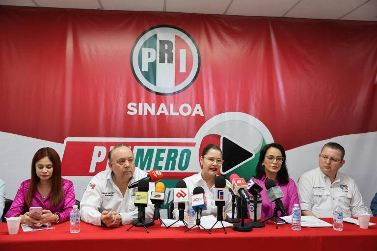 Visita de Claudia Sheinbaum fue solo discurso... ignoró crisis hídrica y seguridad: PRI Sinaloa