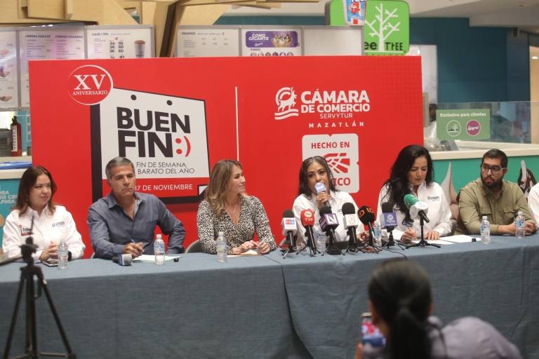Anuncian en Mazatlán organización del Buen Fin, del 13 al 17 de noviembre