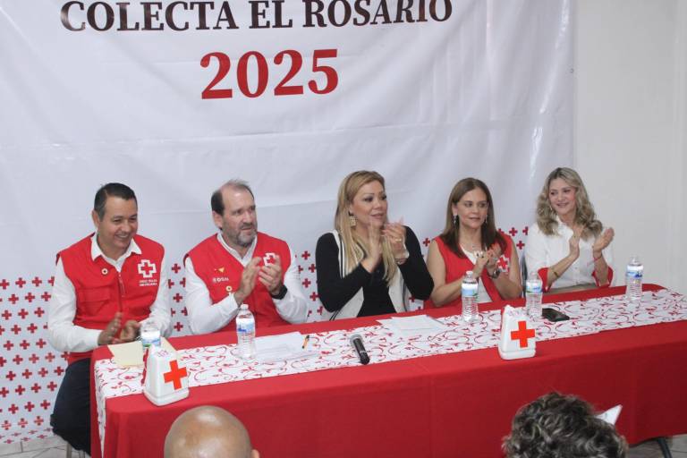 Cruz Roja Rosario arranca su Colecta Anual recabando 333 mil pesos, 70 por ciento de la meta