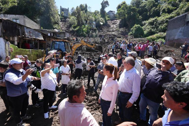 No se esperaba lluvia de esa magnitud: Sheinbaum; 100 mil viviendas afectadas, 42 mil sin luz