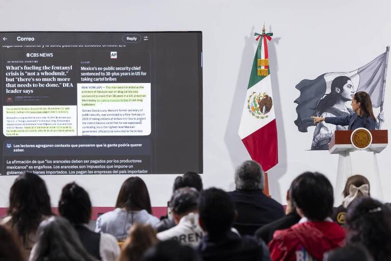 ‘No tenemos miedo’, responde Sheinbaum a Trump y dice que no está bien informado sobre lo que se hace contra la delincuencia