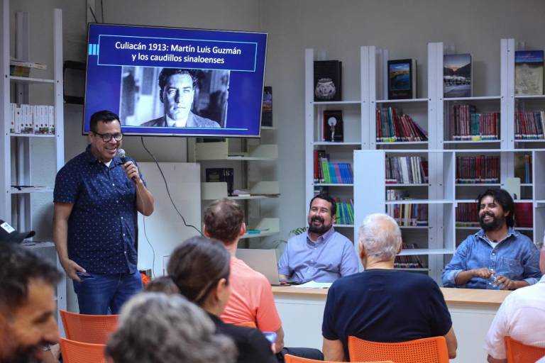 Charlan sobre el Culiacán que miró Martín Luis Guzmán en 1913