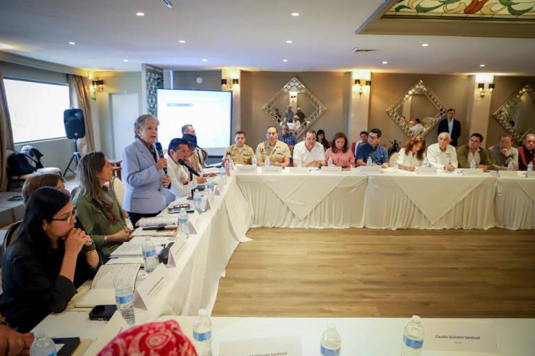La Secretaria de Medio Ambiente, Alicia Bárcena, encabeza la comitiva del Gobierno federal para revisar los proyectos de inversión en la Bahía de Ohuira y Topolobampo.