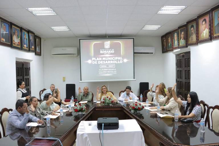 Presentan ante Cabildo el Plan Municipal de Desarrollo 2024-2027 de Rosario