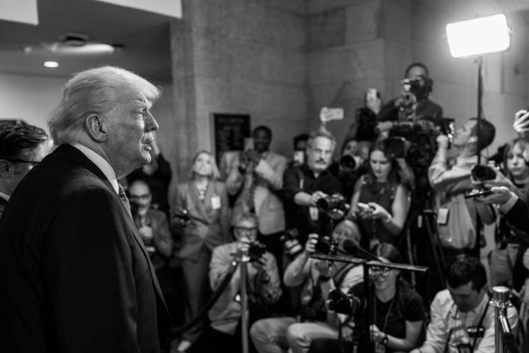 Trump va al Capitolio a cabildear el plan fiscal