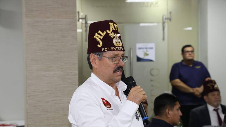 Roberto Valdés Prado destacó que la llegada de nuevos integrantes representa un paso importante para consolidar la presencia de Shriners en Mazatlán.