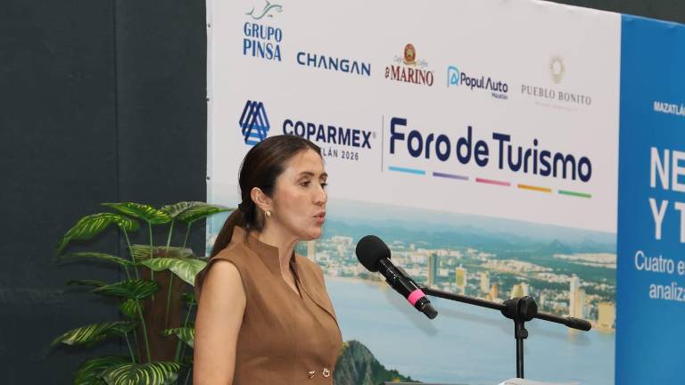 Judith Verónica Estrada encabezó el Foro de Turismo “La gestión turística frente al espejo”, organizado por Coparmex Mazatlán.