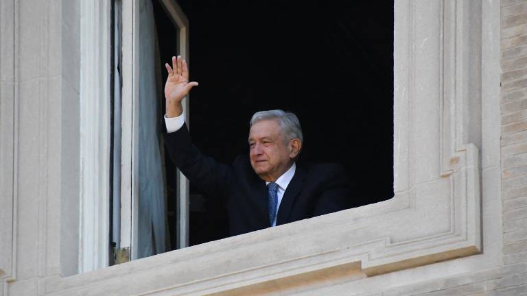 AMLO en una de sus visitas a Estados Unidos.