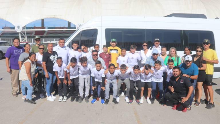 Parte Selección de Futbol Infantil Mayor rumbo a Estatal en Guamúchil