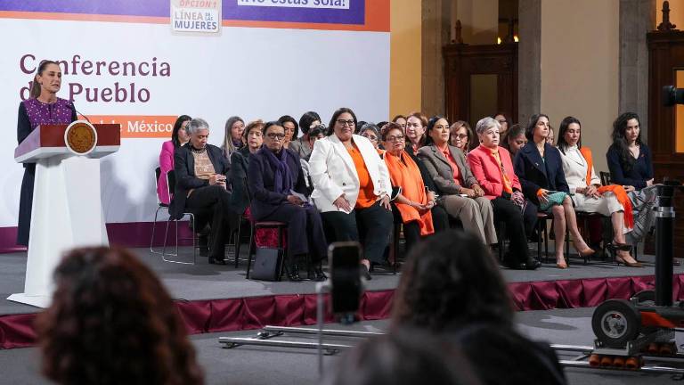 La Presidenta de México Claudia Sheinbaum Pardo hizo un llamado a que la marcha del 25N de mujeres se haga sin violencia.