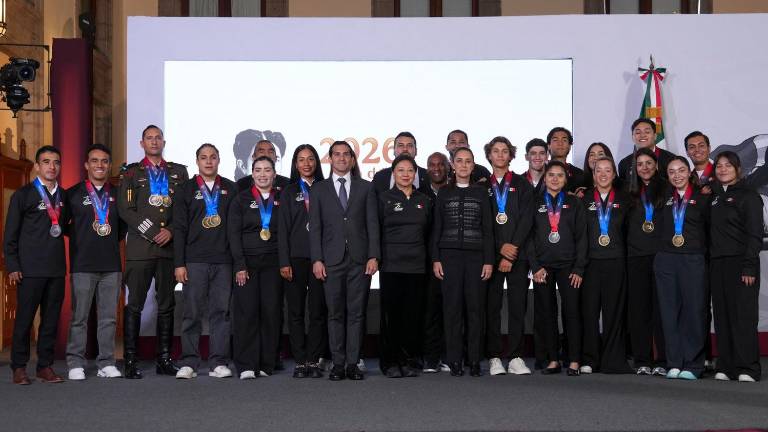 Atletas mexicanos recibirán estímulos por cada medalla conquistada en Santo Domingo.