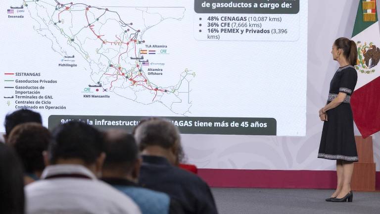 Presentación del proyecto para ampliar y rehabilitar la red nacional de gasoductos.