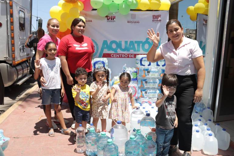 En Rosario recaban 6 mil litros de agua durante arranque del Aquatón 2025