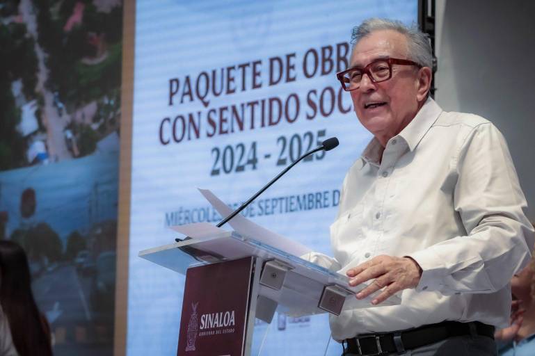 Rocha Moya presenta Plan Sinaloa de construcción de obras en Mesa de Seguridad Nacional