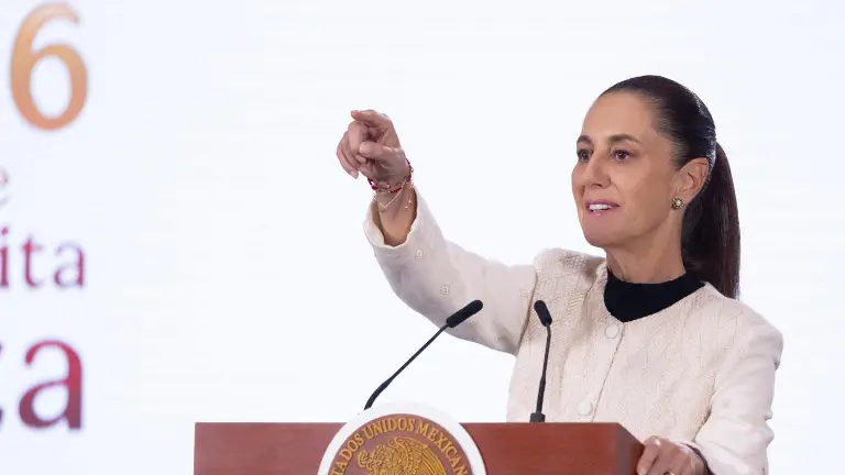 La Presidenta Claudia Sheinbaum Pardo destacó la coordinación del Gabinete de Seguridad con las fiscalías.