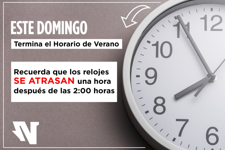Este domingo hay cambio de horario y así es como deben ajustarse los relojes