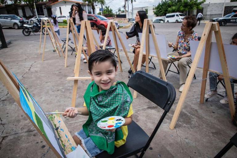 Se inspiran en La Lomita para plasmar su arte