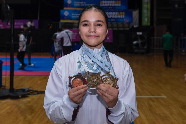 Jornada de tres oros para Sinaloa en el karate de los Nacionales Conade
