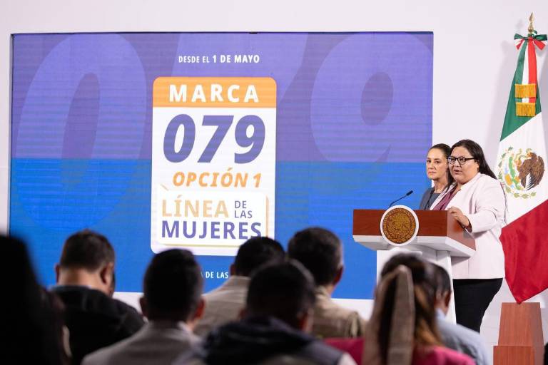 Gobierno federal lanza el 079, línea de emergencias, orientación y atención para mujeres