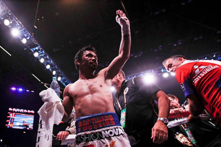 Manny Pacquiao ‘intimida’ a Errol Spence Jr en redes sociales