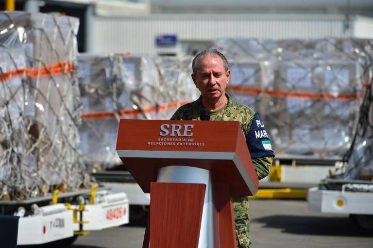 Almirante Rafael Ojeda, titular de Semar, da positivo a Covid-19 por segunda vez