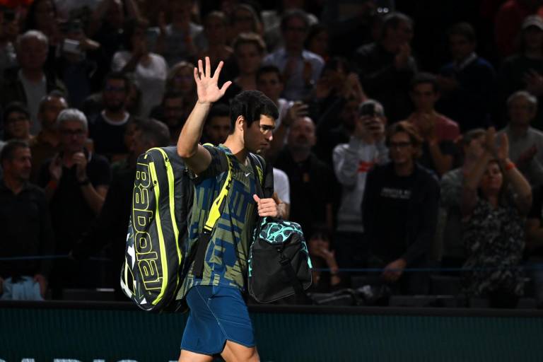 Carlos Alcaraz no disputará las Nitto ATP Finals