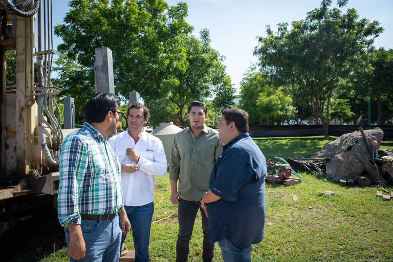 Halla Japac fuente de agua para construir un pozo en Alturas del Sur, en Culiacán