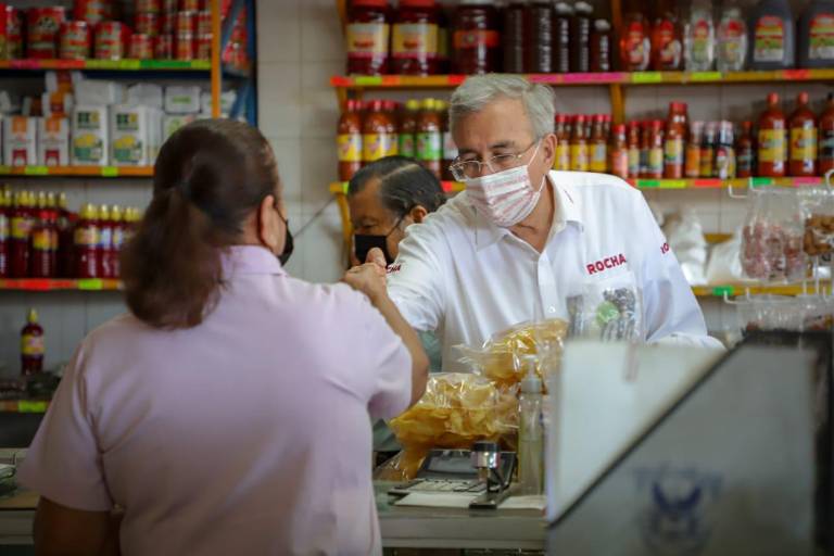 Presume Rocha Moya ventaja de 20 puntos en intención de voto por la Gubernatura