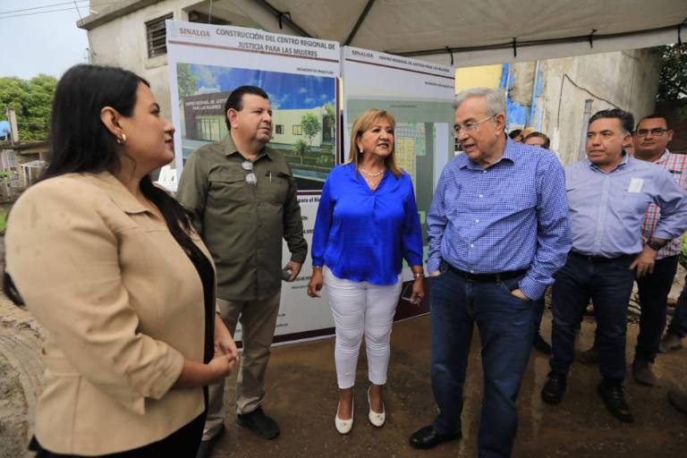 Encabeza Rocha Moya en Mazatlán Mesa de Seguridad y supervisa avance del Centro Regional de Justicia para las Mujeres