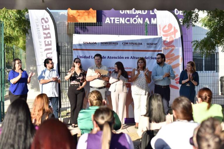 Inauguran Unidad Local de Atención a Mujeres en Alturas del Sur en Culiacán
