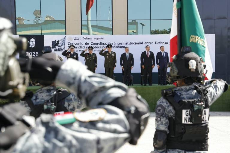 La Secretaría de la Defensa Nacional y de la Seguridad y Protección Ciudadana firmaron un convenio.