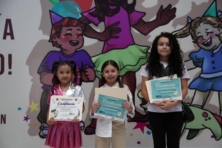 Premia el Masin el talento de los niños