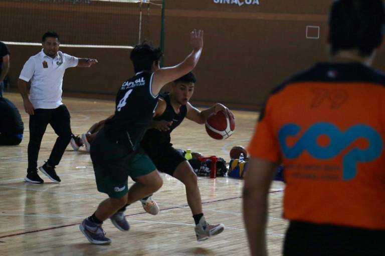 Sorprende Navolato a Culiacán en zonal de baloncesto