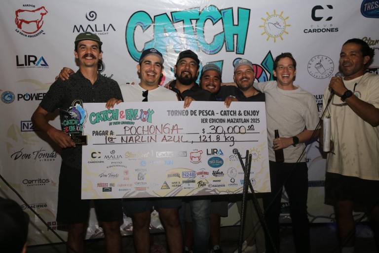 Con gran ambiente y espíritu deportivo, se realizó el Catch &amp; Enjoy 2025 en Mazatlán