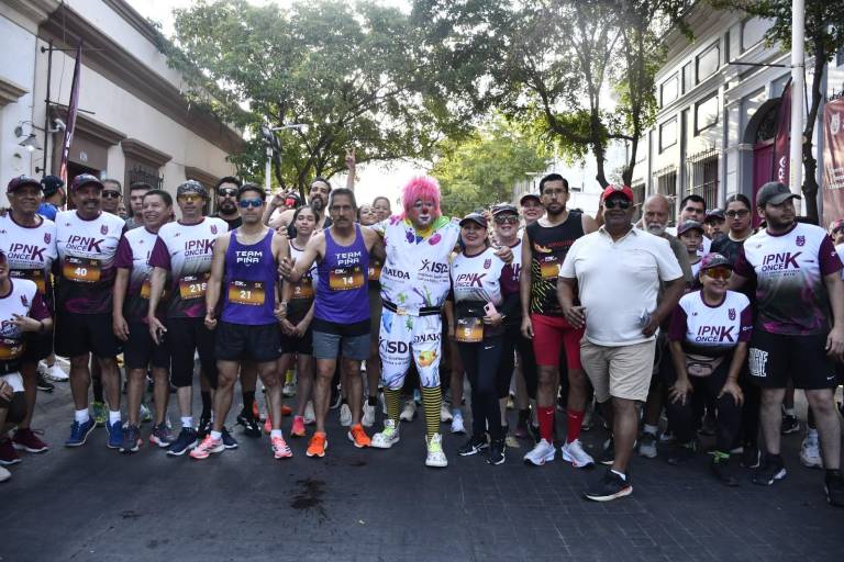 Celebra IPN en Culiacán 89 aniversario de su fundación con tradicional carrera pedestre