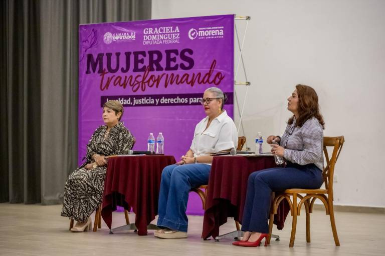 Invita Graciela Domínguez a conocer y defender la Cartilla de Derechos de las Mujeres