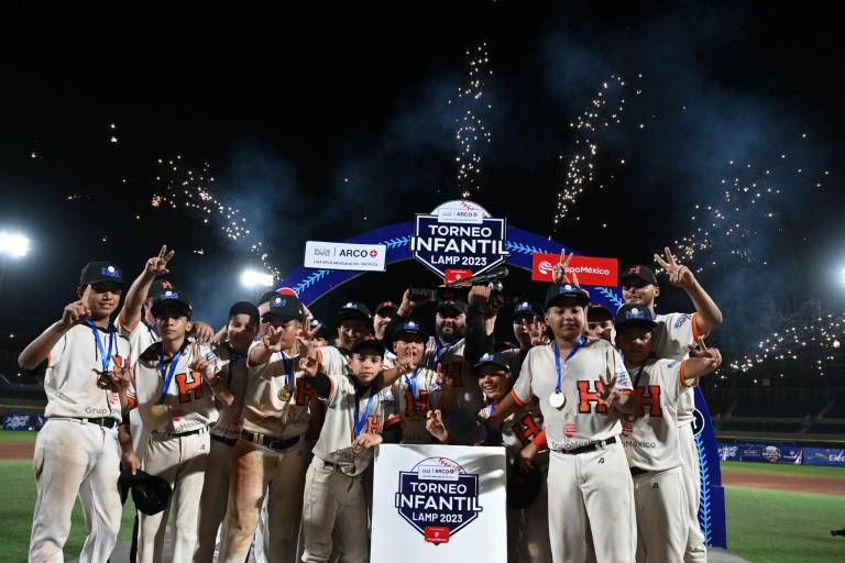 Naranjeros de Hermosillo se proclama bicampeón del Torneo Infantil de la LMP