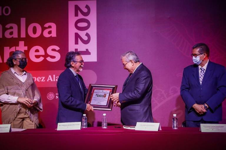 El historiador Gilberto López Alanís recibe el Premio Sinaloa de las Artes 2021