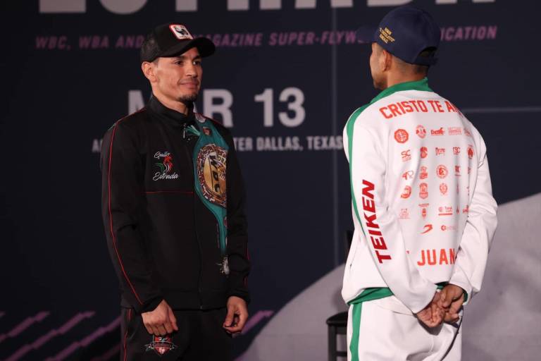 ‘Gallo’ Estrada se mide este sábado a ‘Chocolatito’ González tras ocho años de espera